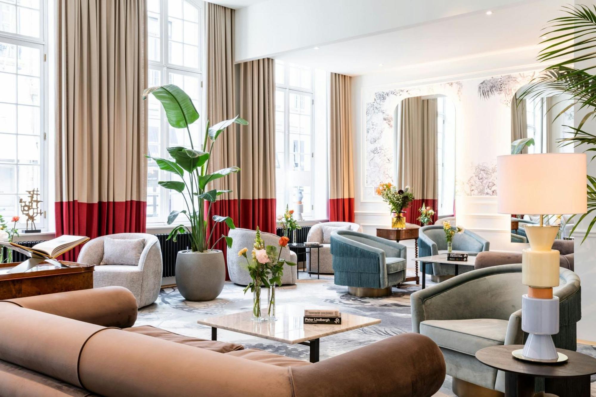 Sapphire House Antwerp, Autograph Collection By Marriott Hotel Ngoại thất bức ảnh The lounge at the hotel